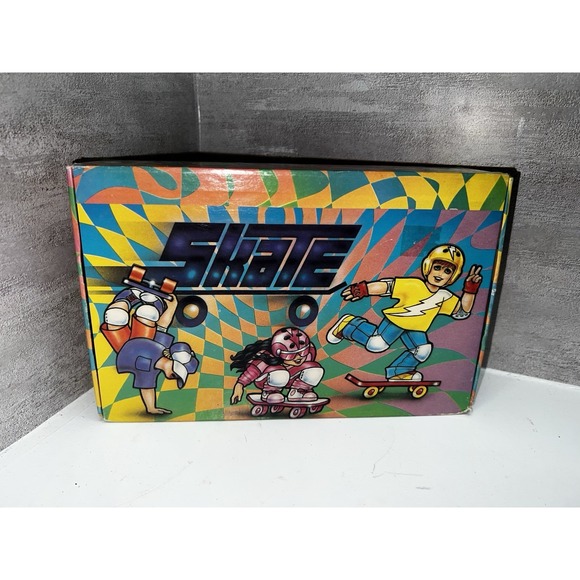 Other - Vintage 1980s General Box Company Skate Pencil Storage Container Skateboard VG